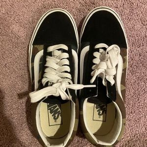 Camo Van Sneakers